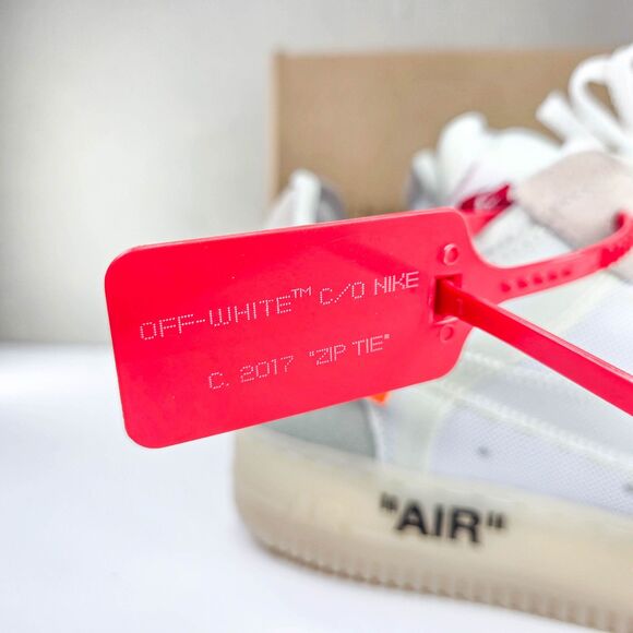 Nike Air Force 1 Low Off-White The Ten White 2017 AO4606-100 Men’s 12 NIB main image 9
